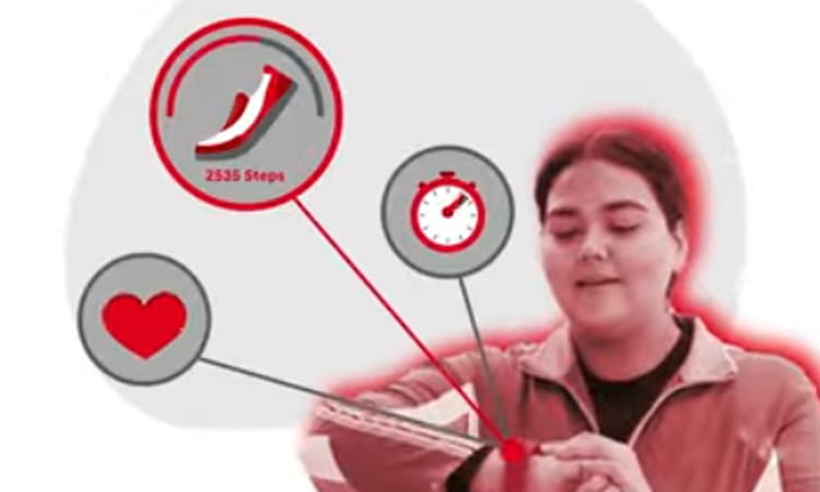 Screen capture from Do you Really Need 10,000 Steps a Day video